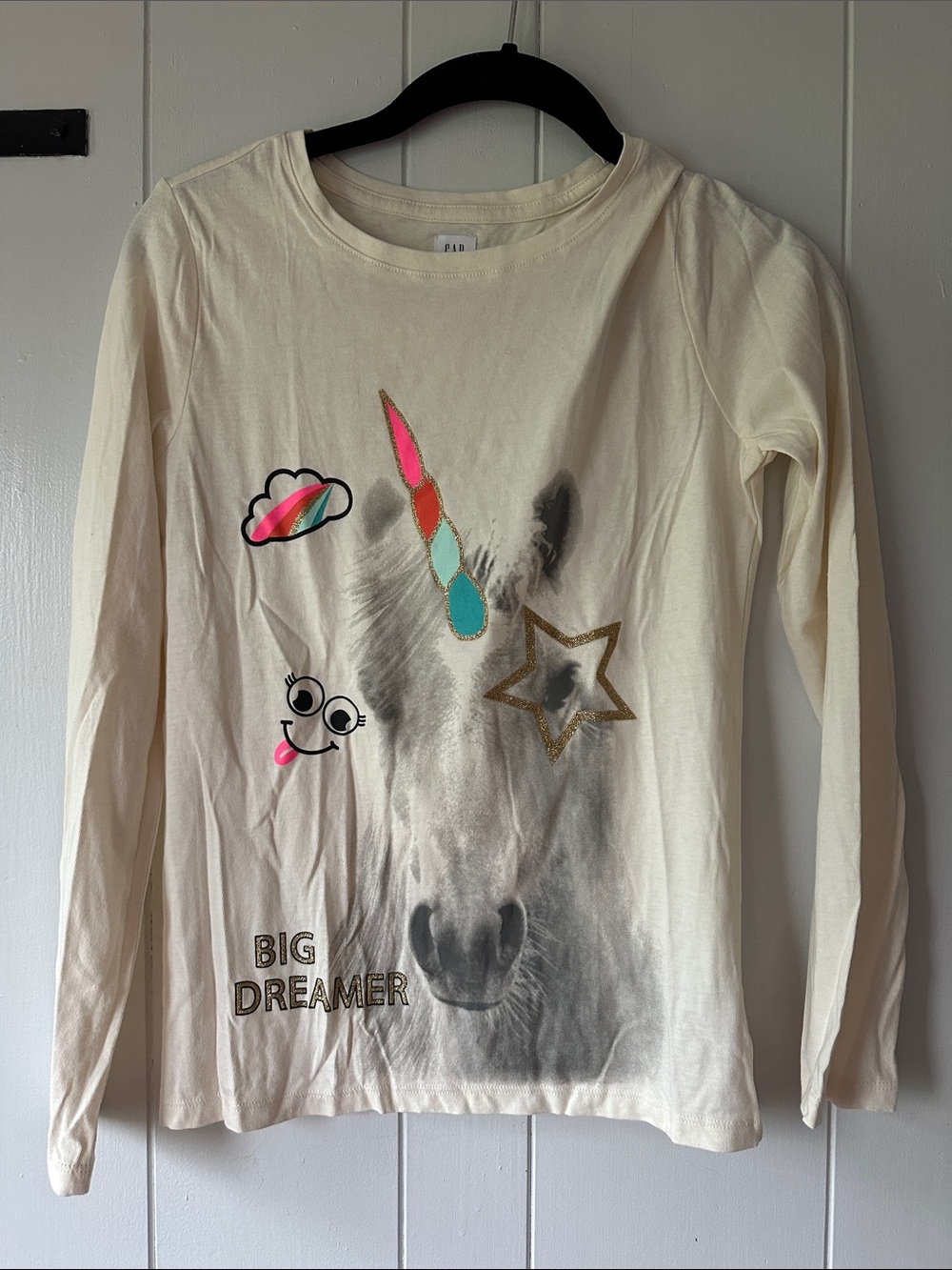 GAP kids unicorn shirt
